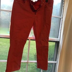Nantucket red pants
